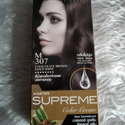 สีย้อมผม ดีแคช ซูพรีม M307 (สีน้ำตาลช็อกโกแลตประกายทอง)