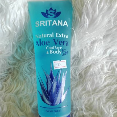 SRITANA เนเชอรัล เอ็กซ์ตร้า อโลเวร่า คูลเฟช แอนด์ บอดี้เจล