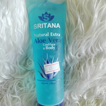 SRITANA เนเชอรัล เอ็กซ์ตร้า อโลเวร่า คูลเฟช แอนด์ บอดี้เจล