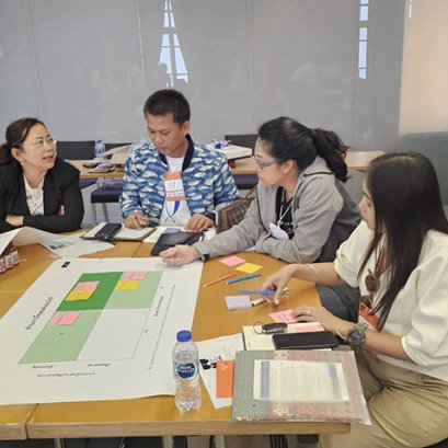 Training activities for incubating creative economy district developers For the TCDN network