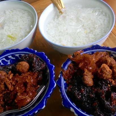 Khawchae (Rice in ice water)