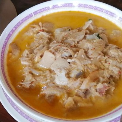 Kaeng-Kua-Hua-Tan (Toddy palm curry)