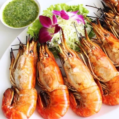  Local food at Ban Bang Kang, Ban Laem District