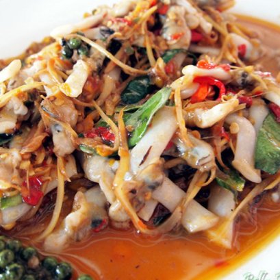 Local food at Ban Bang Khun Sai, Ban Laem District(copy)