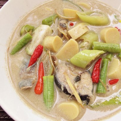 Local food at Ban Khiriwong, Khao Yoi District