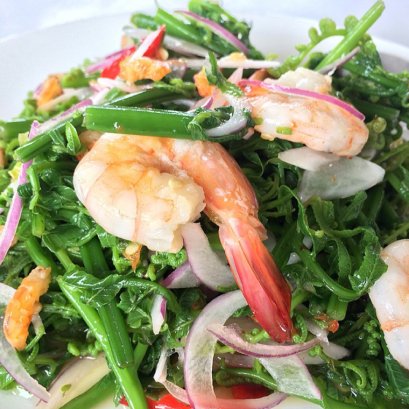 Local food at Baan Song Pee Nong, Kaeng Krachan District