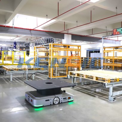 Furniture extra long pallet AGV