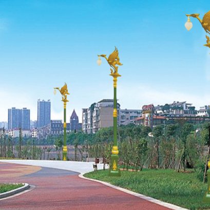 เสาไฟประติมากรรม