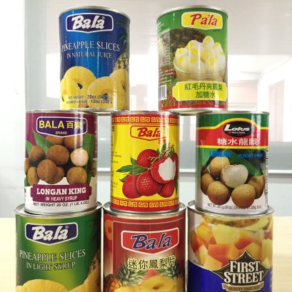CANNED TROPICAL FRUITS