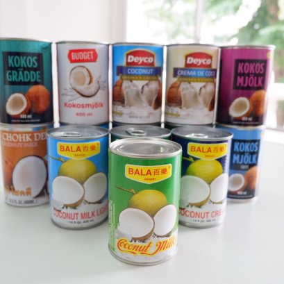 CANNED COCONUT MILK/CREAM