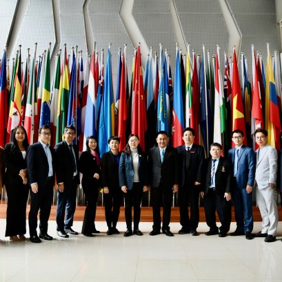 Project to negotiate cooperation in the development of Chinese language teaching under the Office of the Private Education Commission, year 2023, in Kunming and Beijing. The People's Republic of China has achieved success.