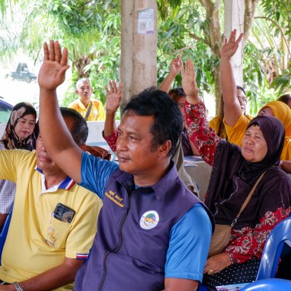 ชาวบ้านน้ำราบ สุดดีใจ อบจ.ตรัง เตรียมพัฒนาโครงสร้างพื้นฐานในพื้นที่ หวังต่อยอดการท่องเที่ยวล่องแพ-กินปู