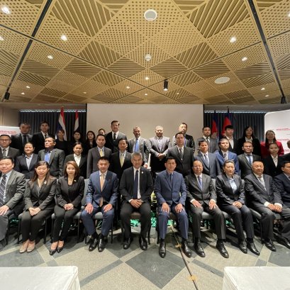 DSI และสำนักงานตำรวจแห่งชาติกัมพูชาร่วมประชุมหารือการแลกเปลี่ยนข้อมูลข่าวสารด้านการค้ามนุษย์