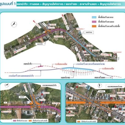 คัดเลือกแบบโครงการแก้ปัญหาจราจรทางหลวงหมายเลข 4 ประตู่สู่ภาคใต้