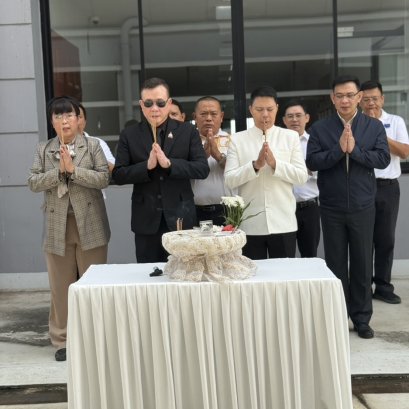 ผอ.ชาญณรงค์ นำทัพ DSI ทำบุญสถาบันDSIเชิญ อสพ.ยุทธนา เป็นประธาน