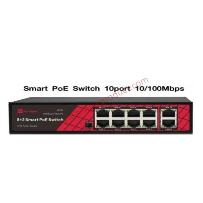 HG-SW10 2P8 Smart PoE Switch 10port 10/100Mbps