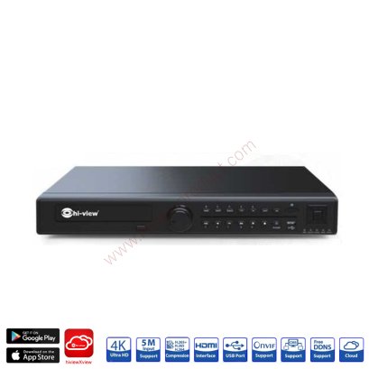 HP-8932H2-V1 เครื่องบันทึกภาพกล้องวงจรปิดไฮวิวระบบไอพี สำหรับ 32 กล้อง (Hiview NVR 32 Channel)