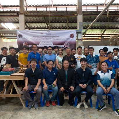 บริษัท ทีเอฟ อินดัสทรี จำกัด และวิทยาลัยชุมชนแพร่ ผนึกกำลังจัดหลักสูตรช่างไม้