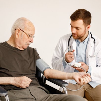 High blood pressure monitor