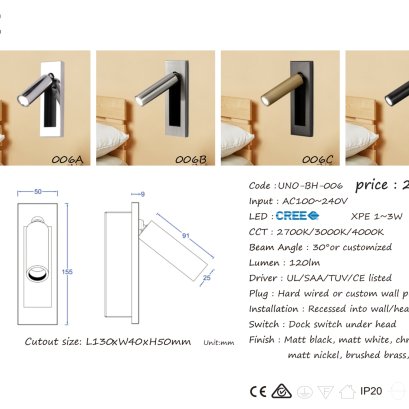 WALLL LAMP UNO-BH-006