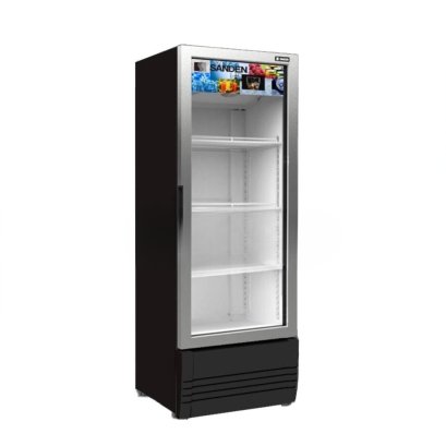 ตู้แช่เย็น 1 ประตู Inverter SANDEN 9.8 คิว "สีดำ" [SPB-0300-BLACK]