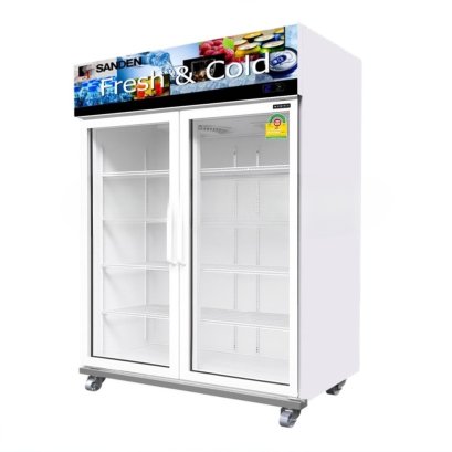 ตู้แช่เย็น 2 ประตู ระบบ Inverter &quot;SANDEN&quot; 35.1 คิว [OEM-1205i-SELF EVAP-DOOR FRAME PVC]