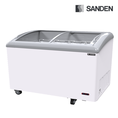 ตู้แช่แข็งกระจกโค้ง SANDEN 11.5 SNC-0355
