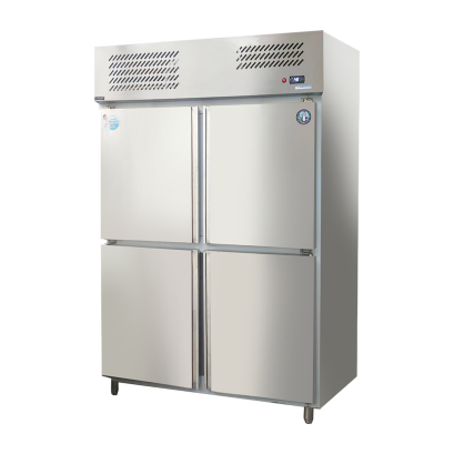 ตู้แช่แข็ง+แช่เย็นแนวตั้งสเตนเลส The FrezzeR 35 คิว TFA 4CFS-SV
