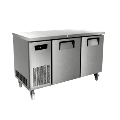 ตู้แช่แข็งเคาท์เตอร์ สเตนเลส SANDEN เกรด304 10.6 คิว SCF3-1207-AR