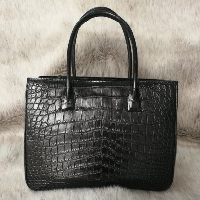 Crocodile skin outlet bag