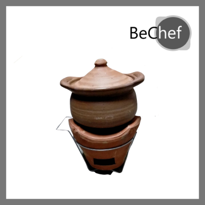 เซ็ตกระทะย่างเนยรุ่นไม่มีหู พร้อมหม้อจิ้มจุ่ม เตาถ่าน กะทะ ปิ้งย่าง จิ้มจุ่ม หมูกระทะ กระทะเผาแล้วพร้อมใช้งาน