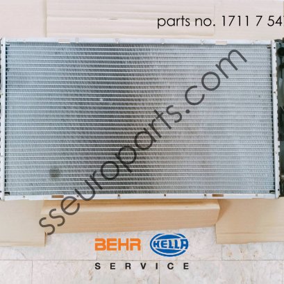 ระบบถ่ายความเย็น หมายเลขชิ้นส่วน: 17117547059 7547059 BEHR 8MK 376 792-261