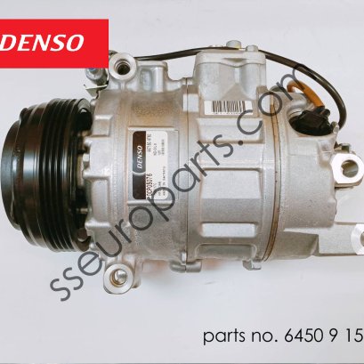 RP คอมเพรสเซอร์แอร์ที่มีคลัตช์แม่เหล็ก หมายเลขชิ้นส่วน: 64509154072 9154072 , 64529339061 9339061 DENSO DCP05076