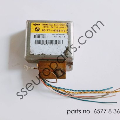 ชุดควบคุมถุงลมนิรภัยไม่ได้ให้รหัส 65778362119 8362119