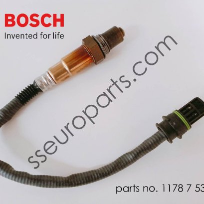 หัวตรวจสอบออกซิเจน, สี SCHWARZ หมายเลขชิ้นส่วน: 11787539125 7539125 BOSCH 0258 010 421