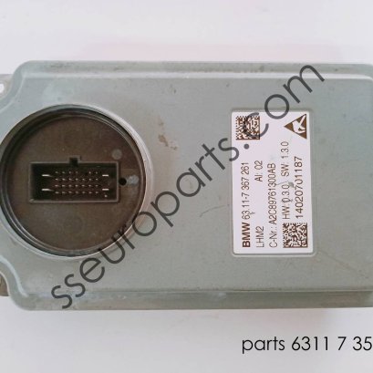 LED main light module Part number: 63117367261 7367261