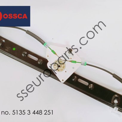 ตัวยกกระจกไม่ใช้มอเตอร์,หลังซ้าย หมายเลขชิ้นส่วน: 51353448251 3448251 OSSCA 20097