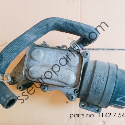 Oil filter with plastic cover 11427546279 7546279