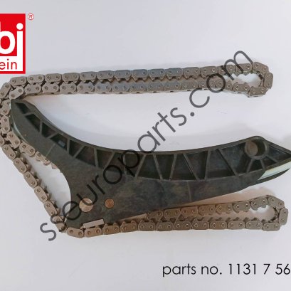 Timing chain with tensioning rail Part number: 11317567500 7567500 FEBI 36321