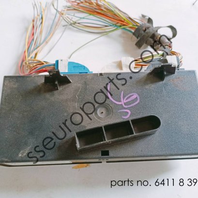 Uncoded control unit f air condit. Part number: 64118391512 8391512