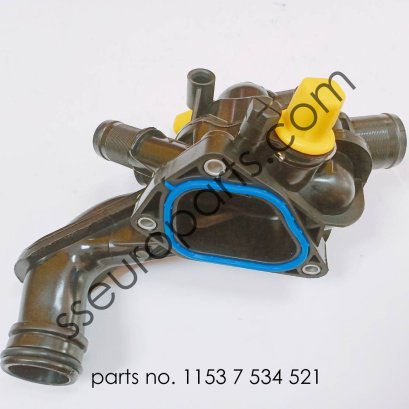 Thermostat housing with thermostat Part number: 11537534521 7534521