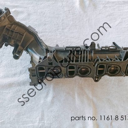 Intake manifold AGR with flap control 11618513655 8513655