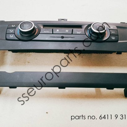 Control unit, automatic air cond., High Part number: 64119312721 9312721