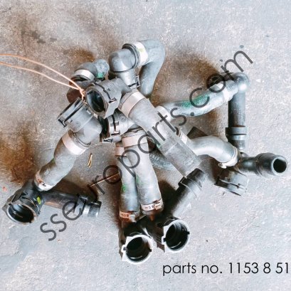 Line,oil filter module-transm.oil cooler Part number: 11538518749 8518749