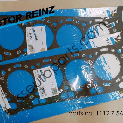 ปะเก็นฝาสูบปลอดแร่ใยหิน หมายเลขชิ้นส่วน: 11127567764 7567764 VICTOR REINZ 61-36445-10