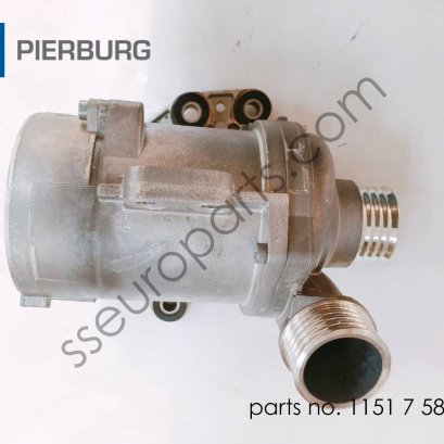 ปั๊มน้ำหล่อเย็นไฟฟ้า หมายเลขชิ้นส่วน: 11518635092 8635092 , 11517583836 7583836 PIERBURG 7.02478.40.0