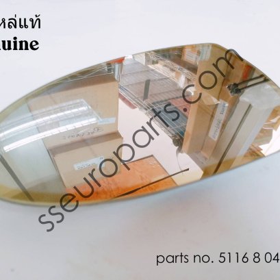 กระจกมองมุมกว้างมีที่อุ่นด้านซ้าย หมายเลขชิ้นส่วน: 51168040913 8040913