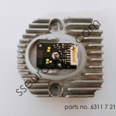 โมดูลไฟ LED ไฟขณะขับในเวลากลางวันขวา หมายเลขชิ้นส่วน:  63117214940 7214940