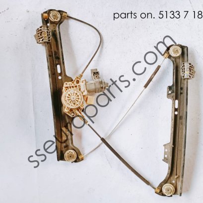 Window lifter without motor,front right 51337184384 7184384