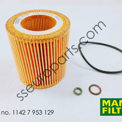 Set oil-filter element Part number: 11427953129 7953129 MANN FILTER HU 816X